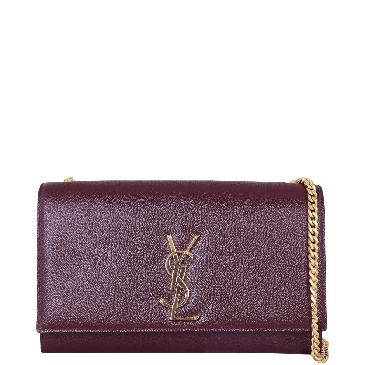Saint Laurent Kate Chain Bag Medium Front with Strap