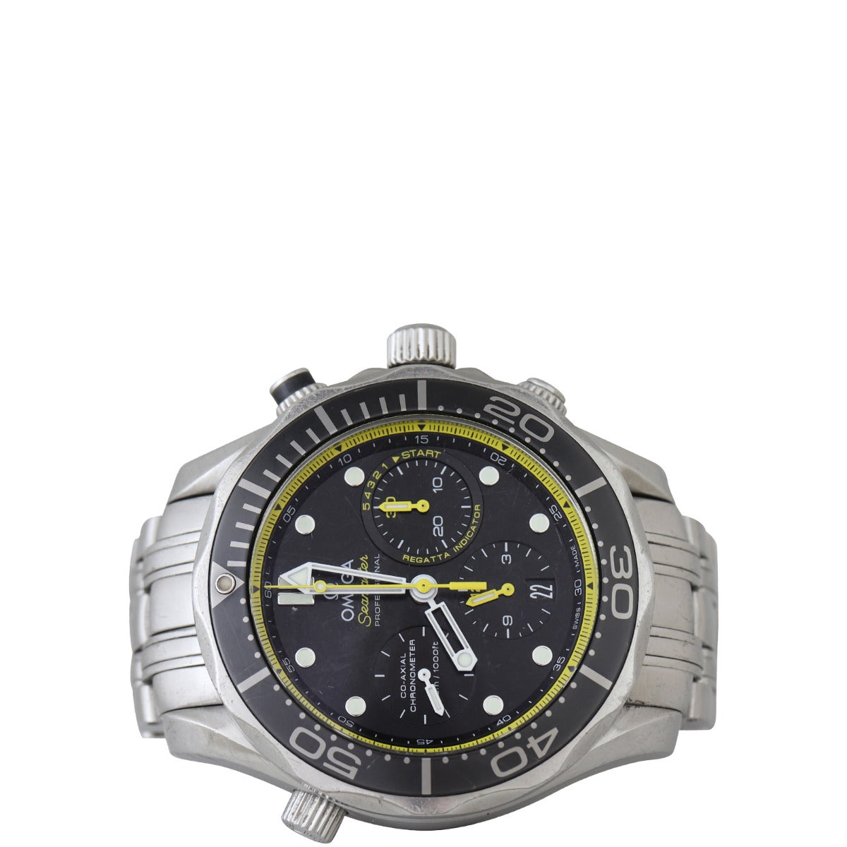 Omega Seamaster Diver 300m Co-Axial Chronometer Chronograph Watch