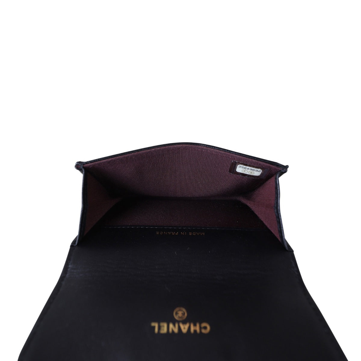 Chanel Classic Card Holder Whole Interior