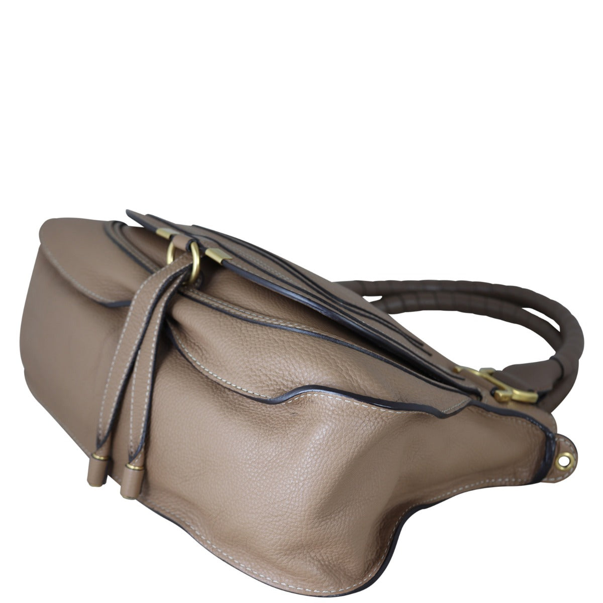 Chloe Marcie Medium Satchel Corner Distance