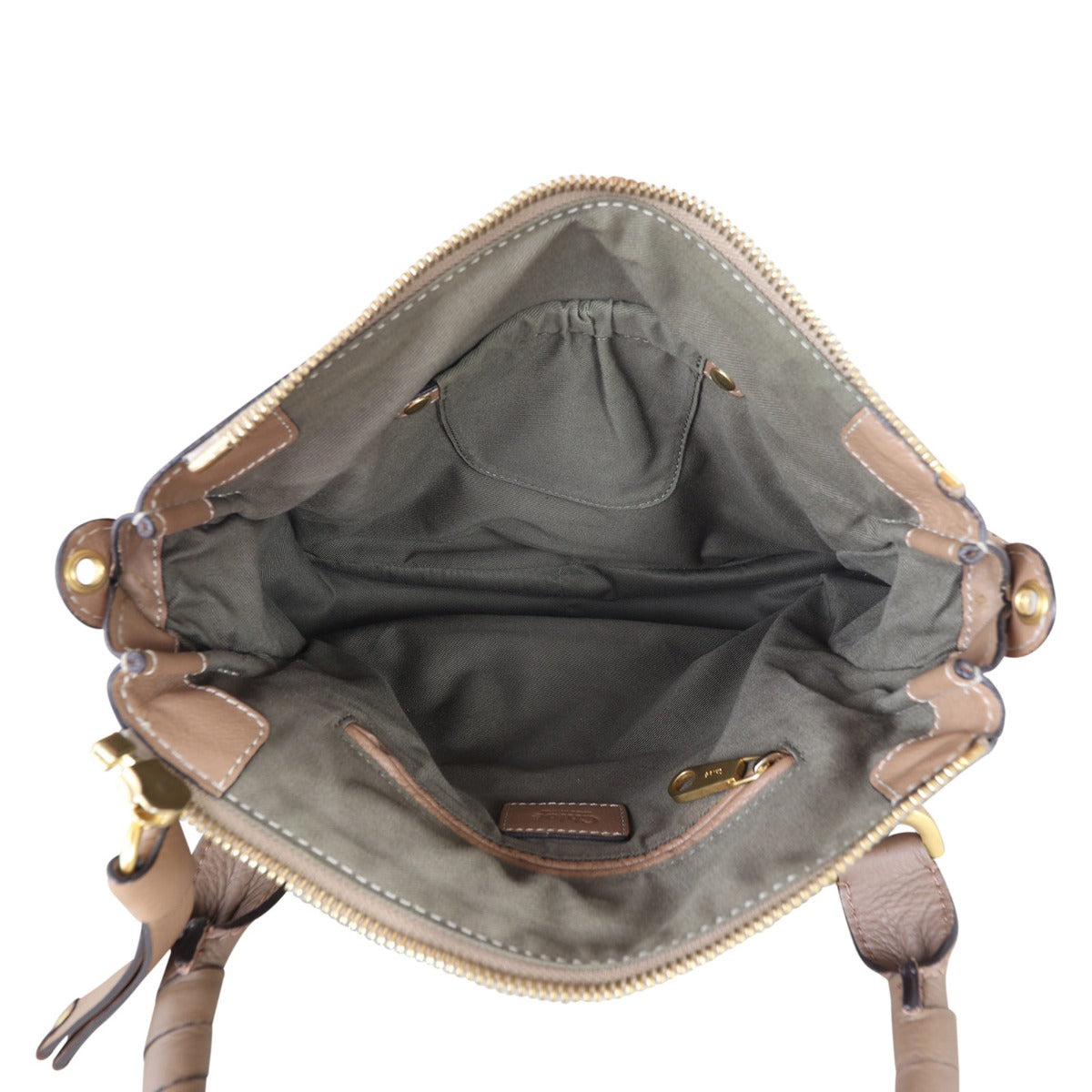 Chloe Marcie Medium Satchel Whole Interior