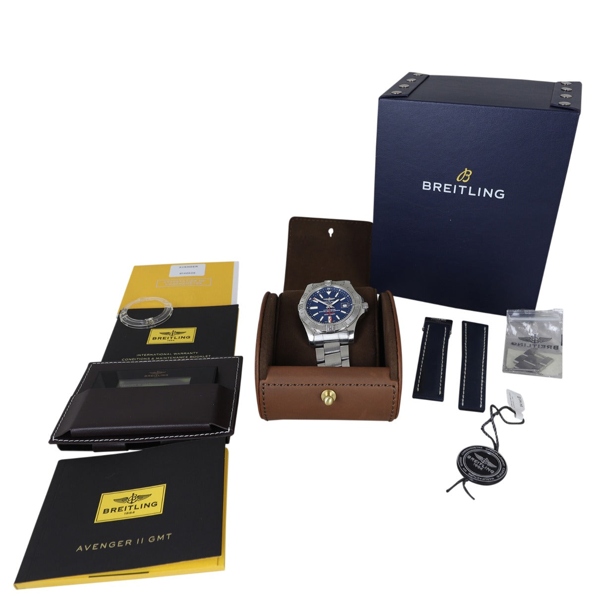 Breitling Avenger II GMT Watch Inclusions