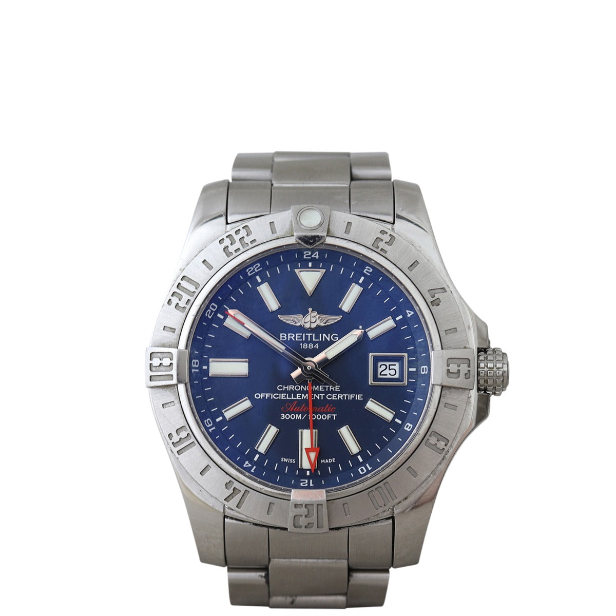 Breitling Avenger II GMT Watch Front