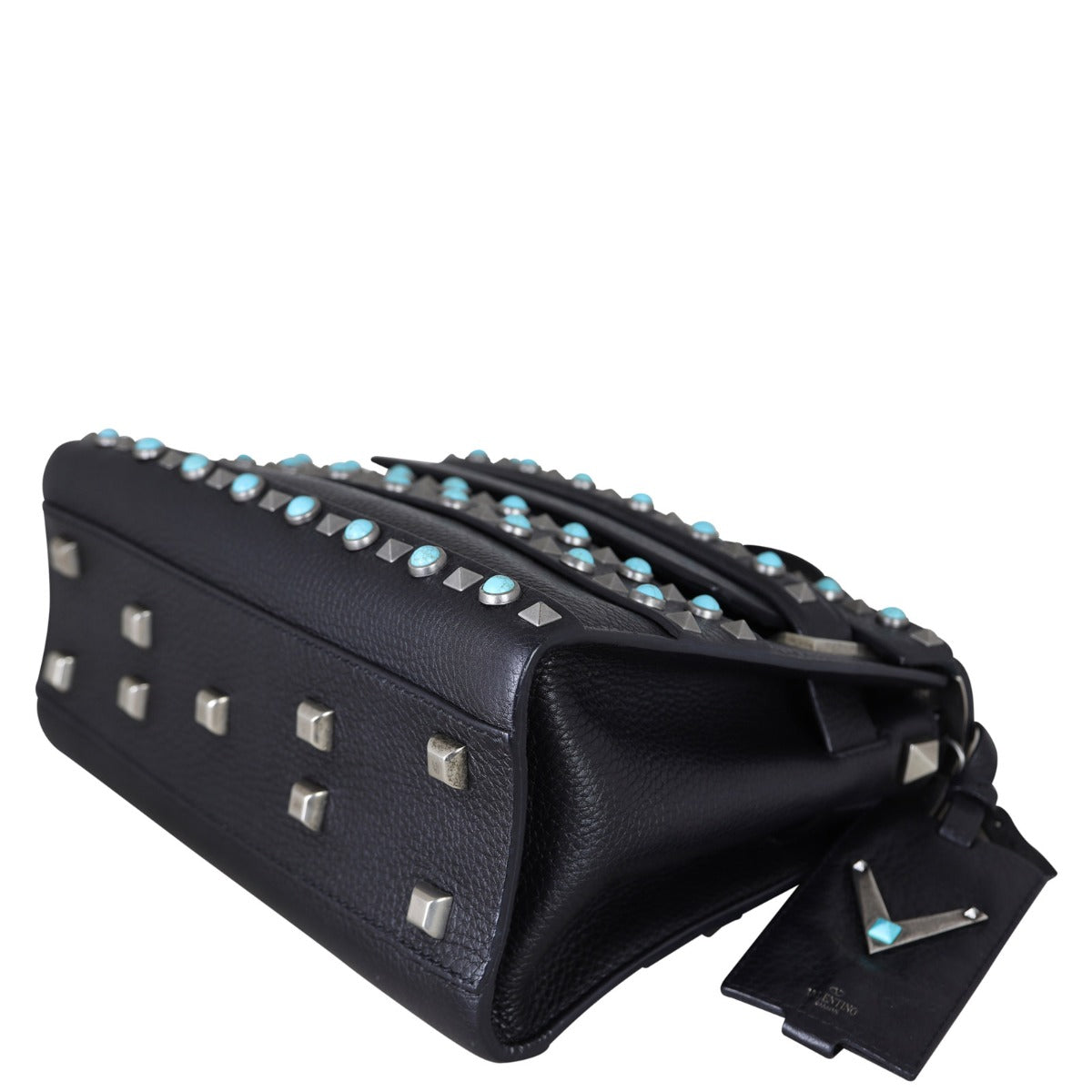 Valentino My Rockstud Rolling Flap Bag Corner Distance