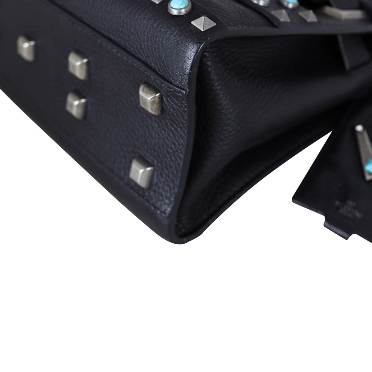 Valentino My Rockstud Rolling Flap Bag Corner Close Up