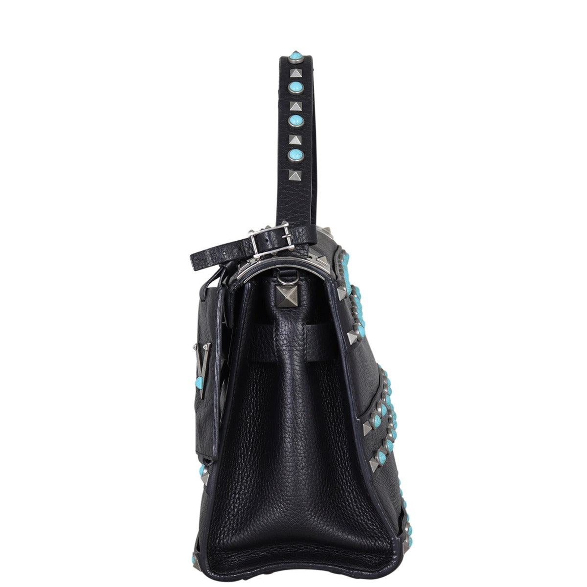 Valentino My Rockstud Rolling Flap Bag Side