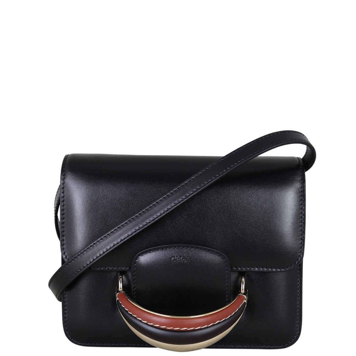 Chloé Kattie Crossbody Bag Front With Strap