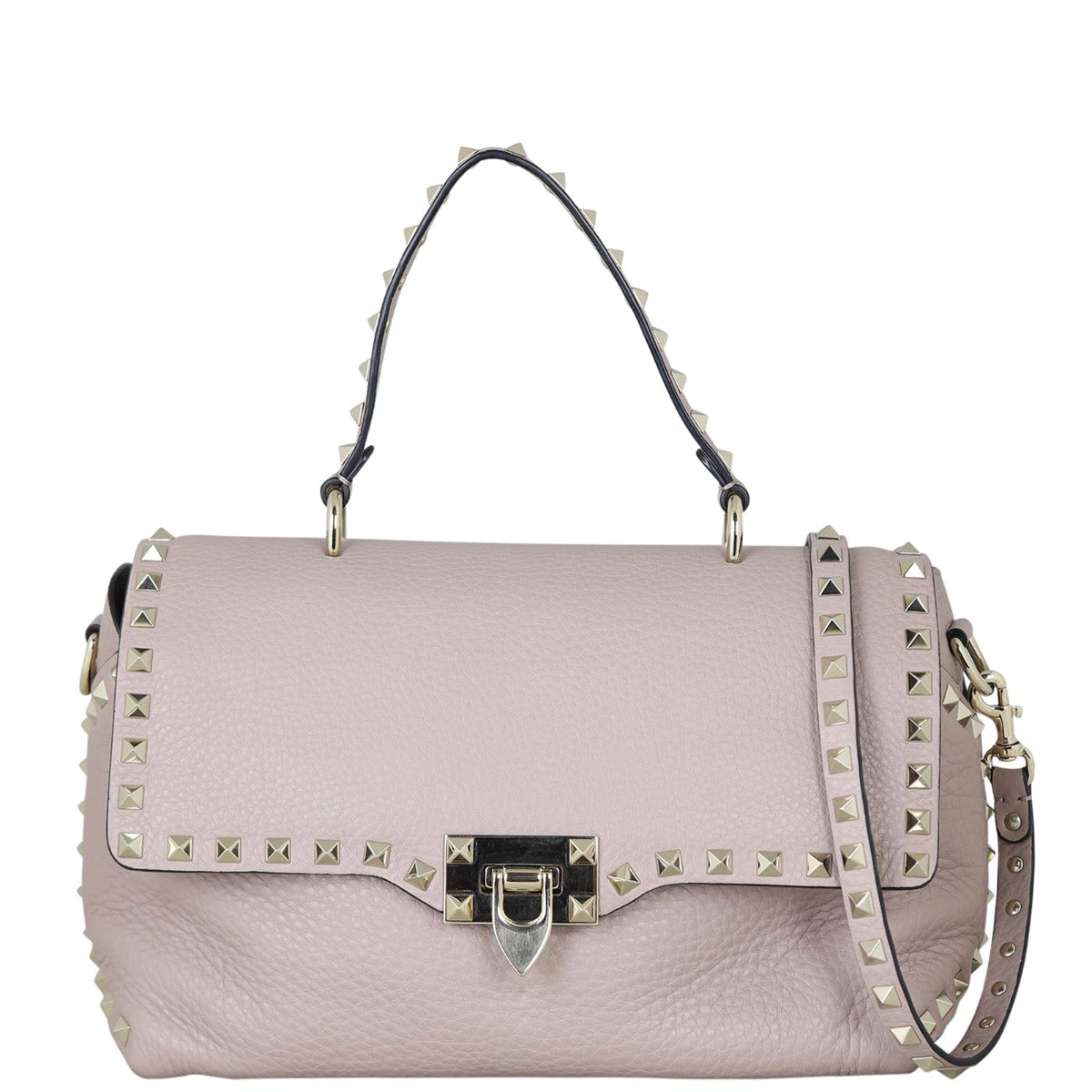 Valentino Rockstud Crossbody bag Front With Strap
