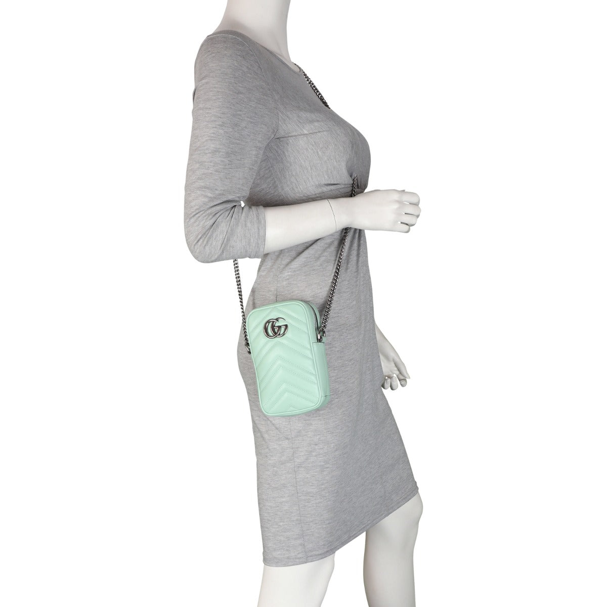 Gucci GG Marmont Matelasse Mini Bag Mannequin