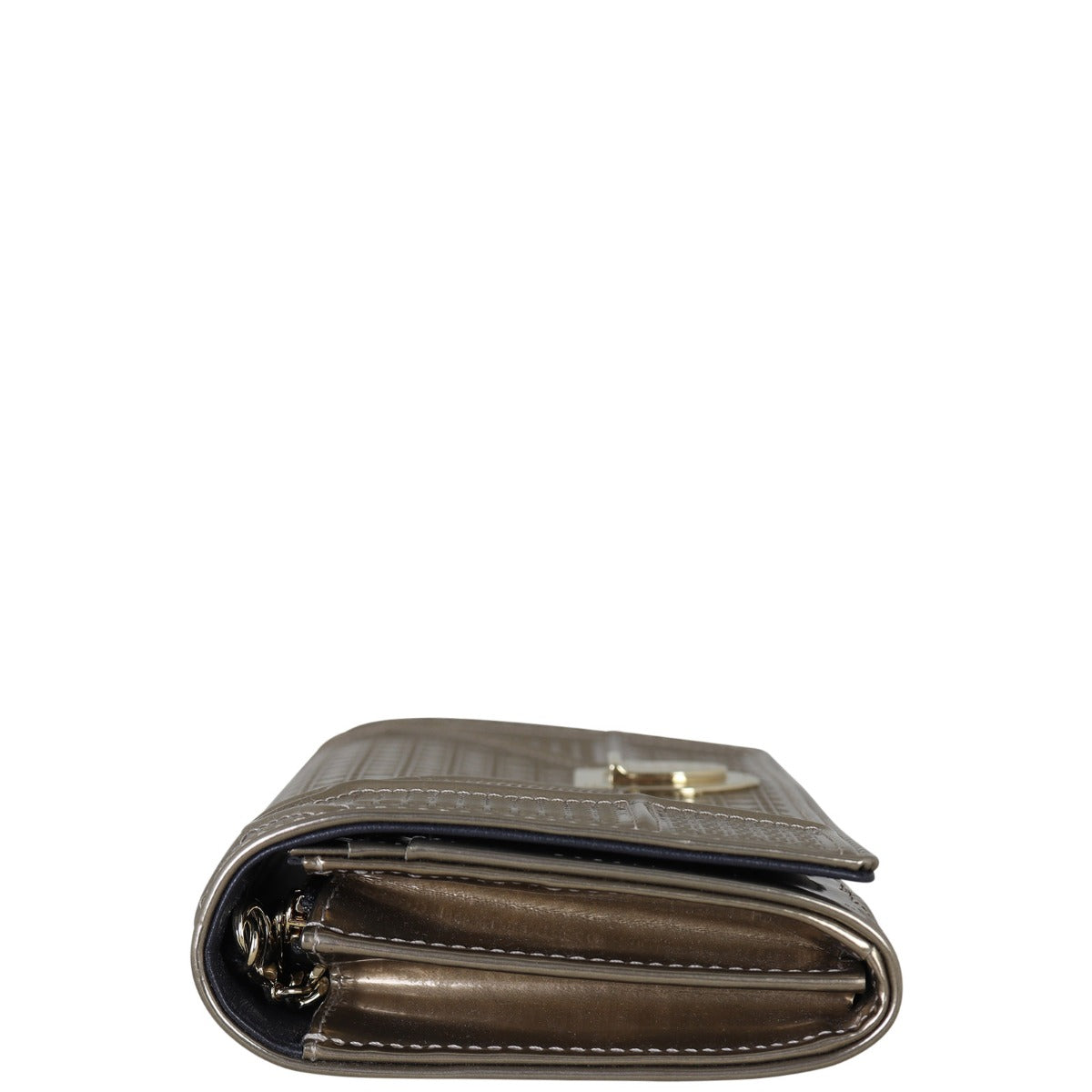 Dior Diorama Wallet on Chain Micro-Cannage Side