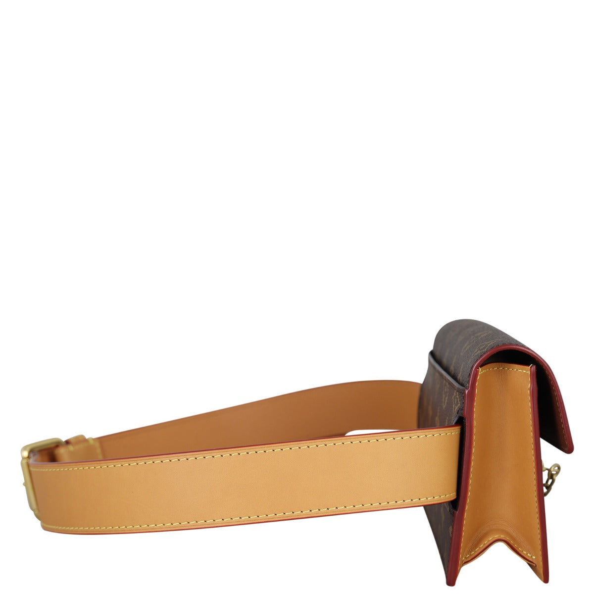 Louis Vuitton S Lock Belt Bag Monogram Side