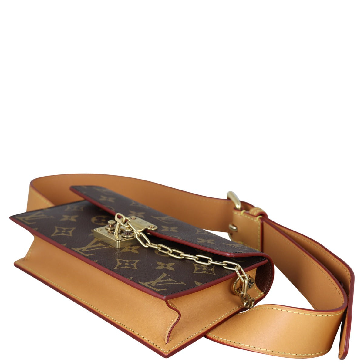 Louis Vuitton S Lock Belt Bag Monogram Corner Distance