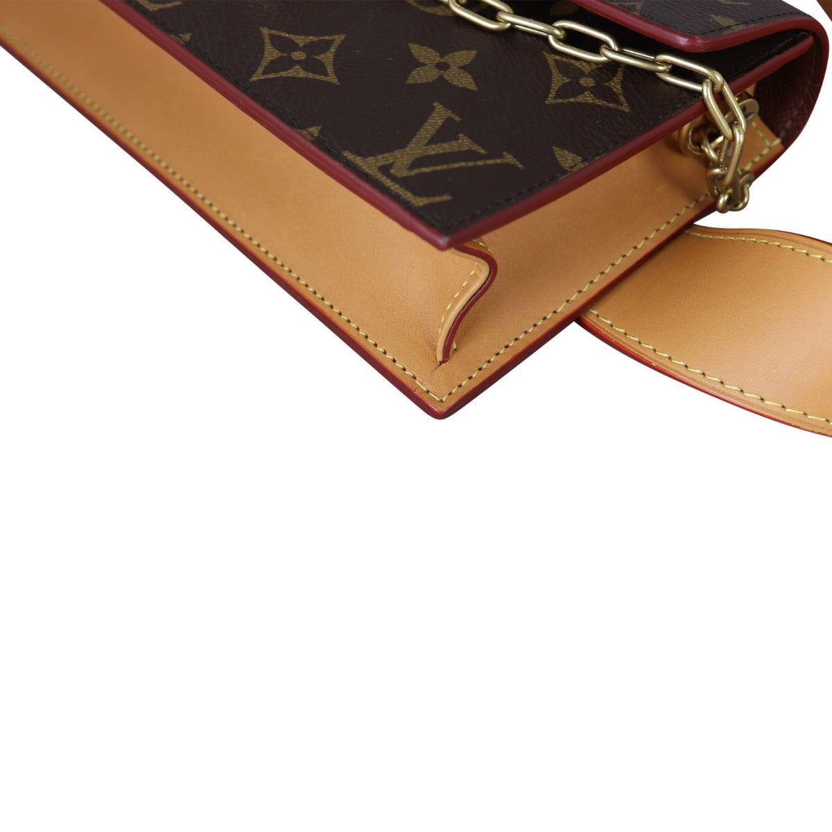 Louis Vuitton S Lock Belt Bag Monogram Corner Close Up