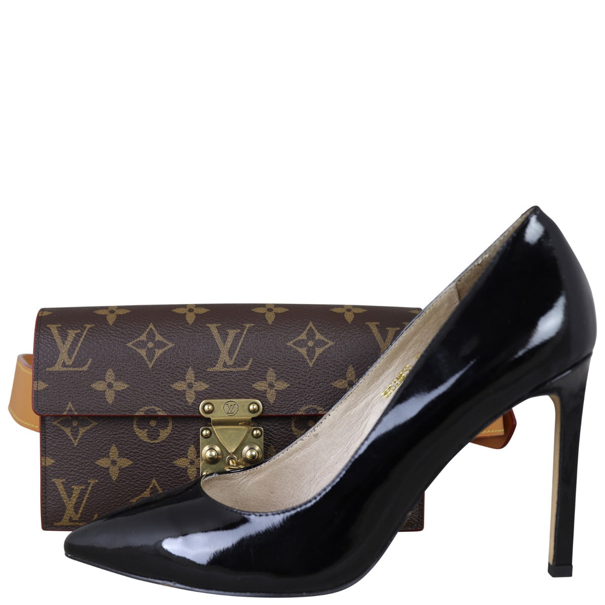 Louis Vuitton S Lock Belt Bag Monogram Shoe