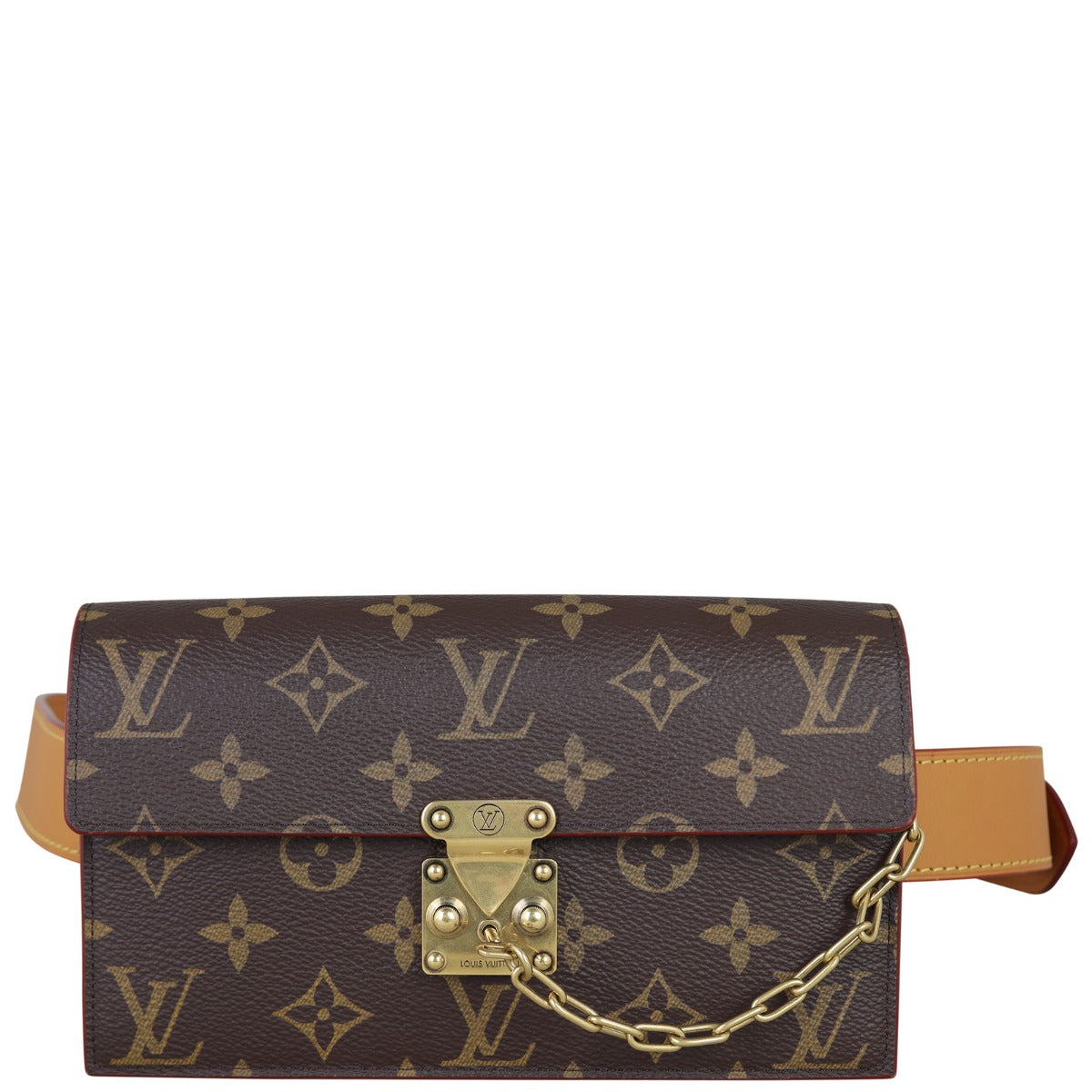 Louis Vuitton S Lock Belt Bag Monogram Front