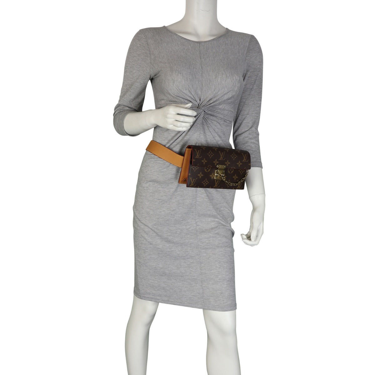 Louis Vuitton S Lock Belt Bag Monogram Mannequin