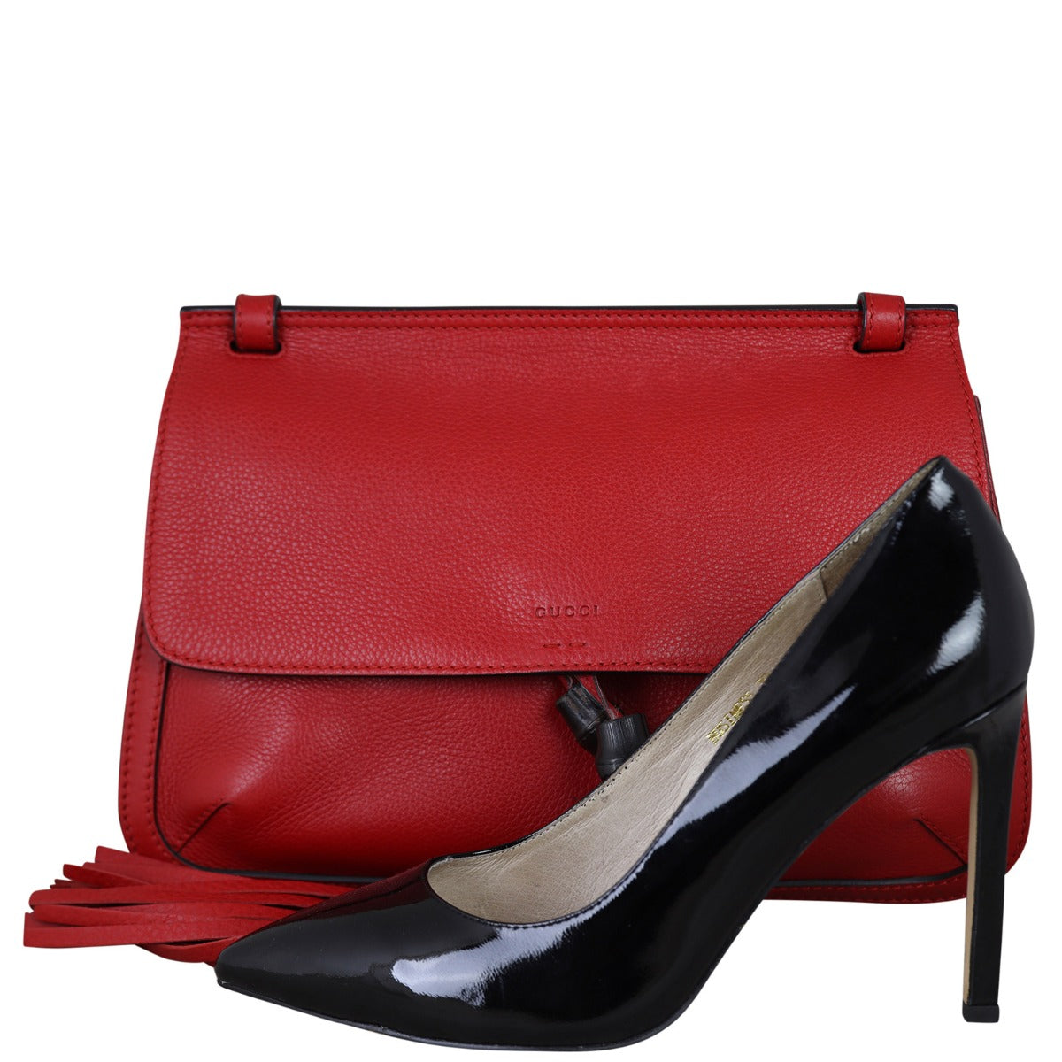 Gucci Daily Bamboo Flap Bag Medium Shoe