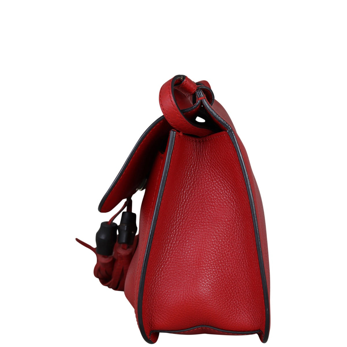 Gucci Daily Bamboo Flap Bag Medium Side