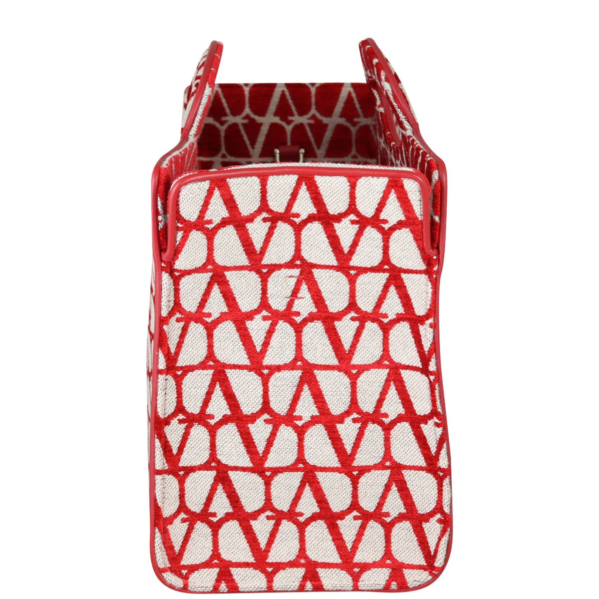 Valentino La Troisieme Toile Iconograph Shopping Bag Side