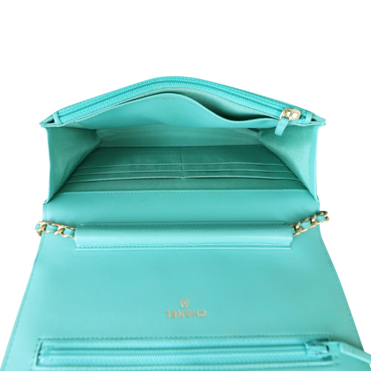 Chanel Classic Wallet on Chain Whole Interior