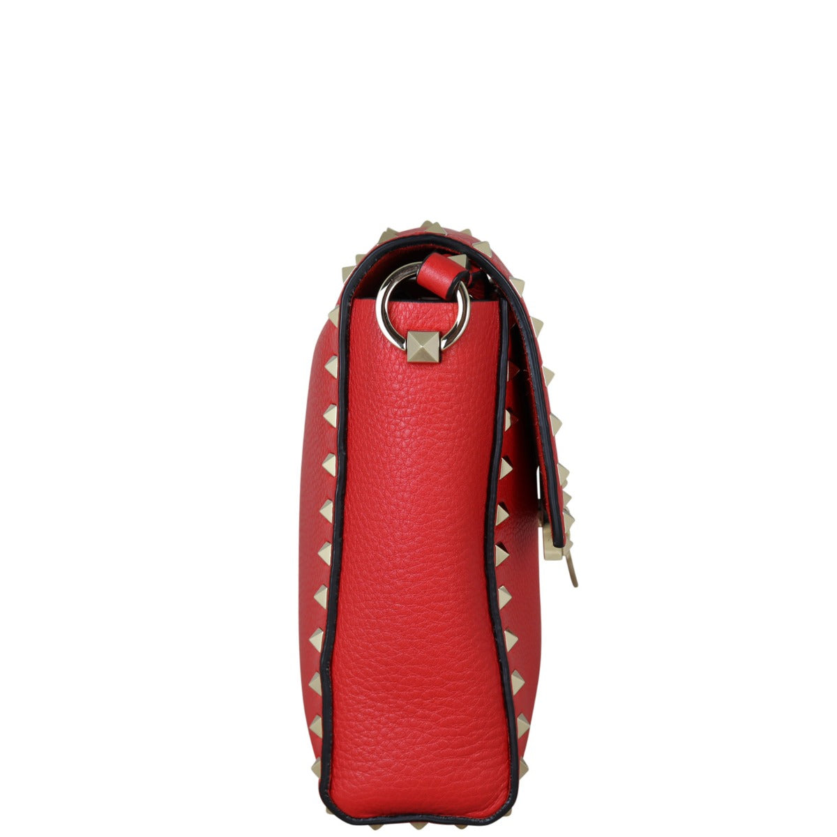Valentino Rockstud Vertical Crossbody Side
