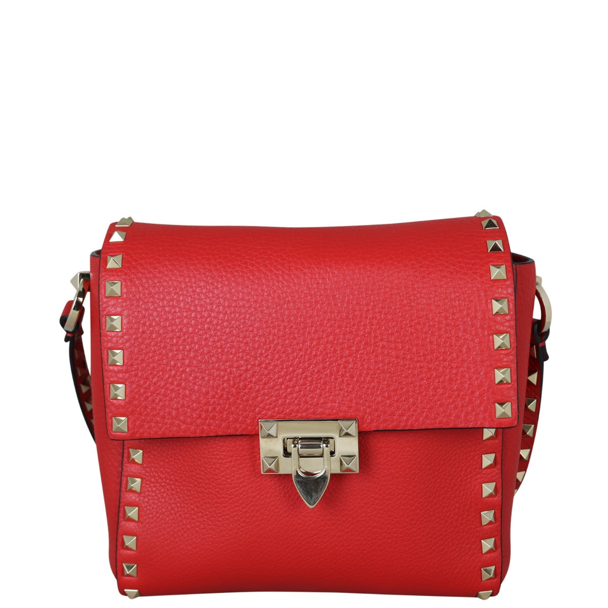 Valentino Rockstud Vertical Crossbody Front