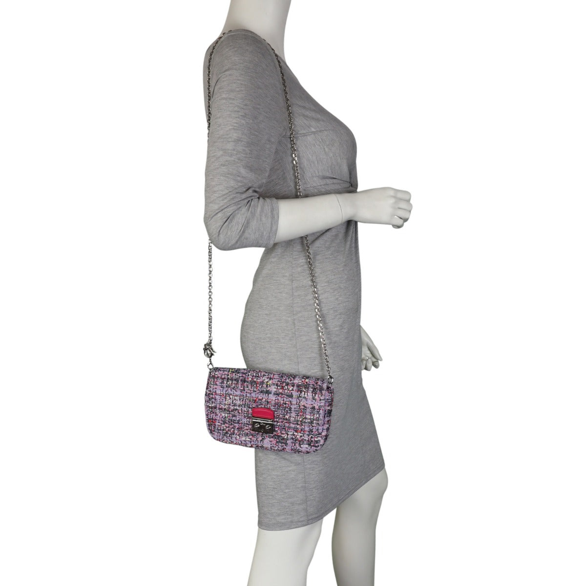 Dior Miss Dior Promenade Pouch Tweed Mannequin