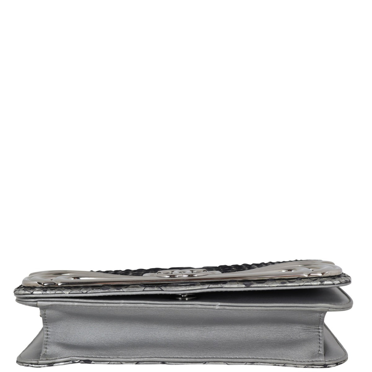 Chanel Python Clutch on Chain Base