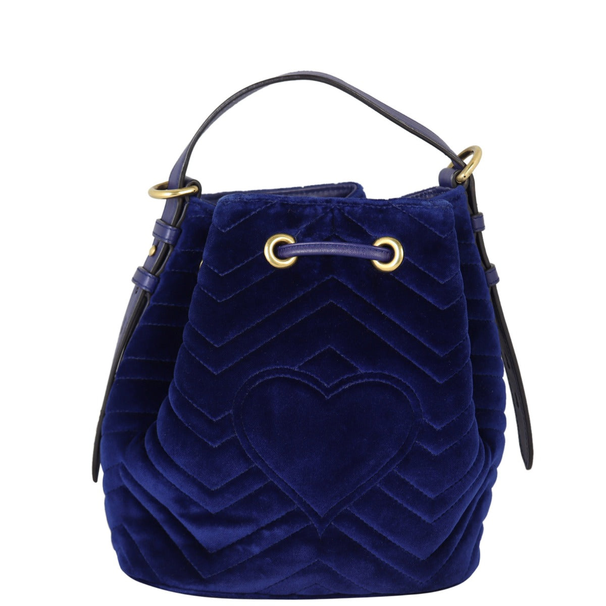 Gucci GG Marmont Bucket Bag Velvet
