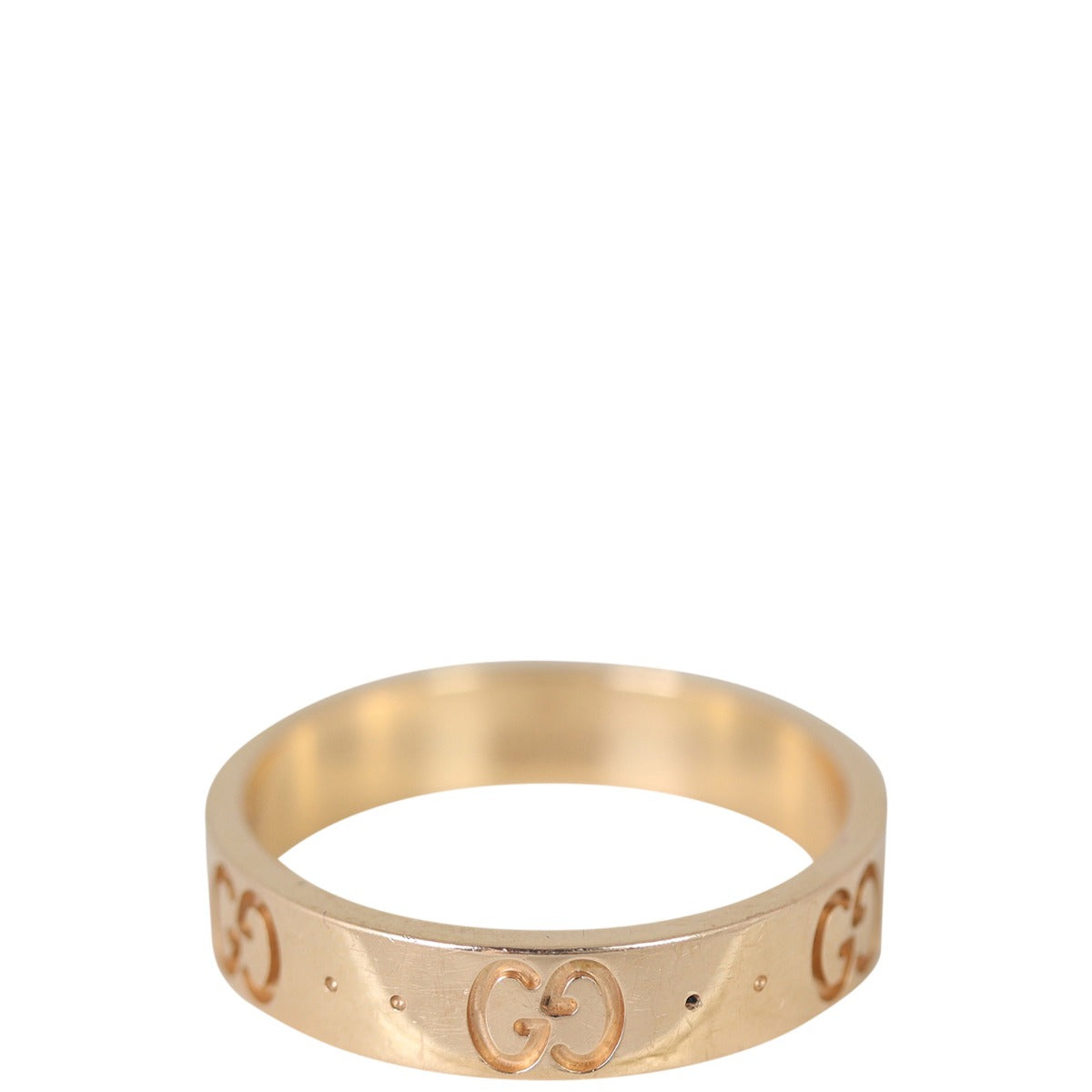 Gucci Icon 18k Yellow Gold Ring