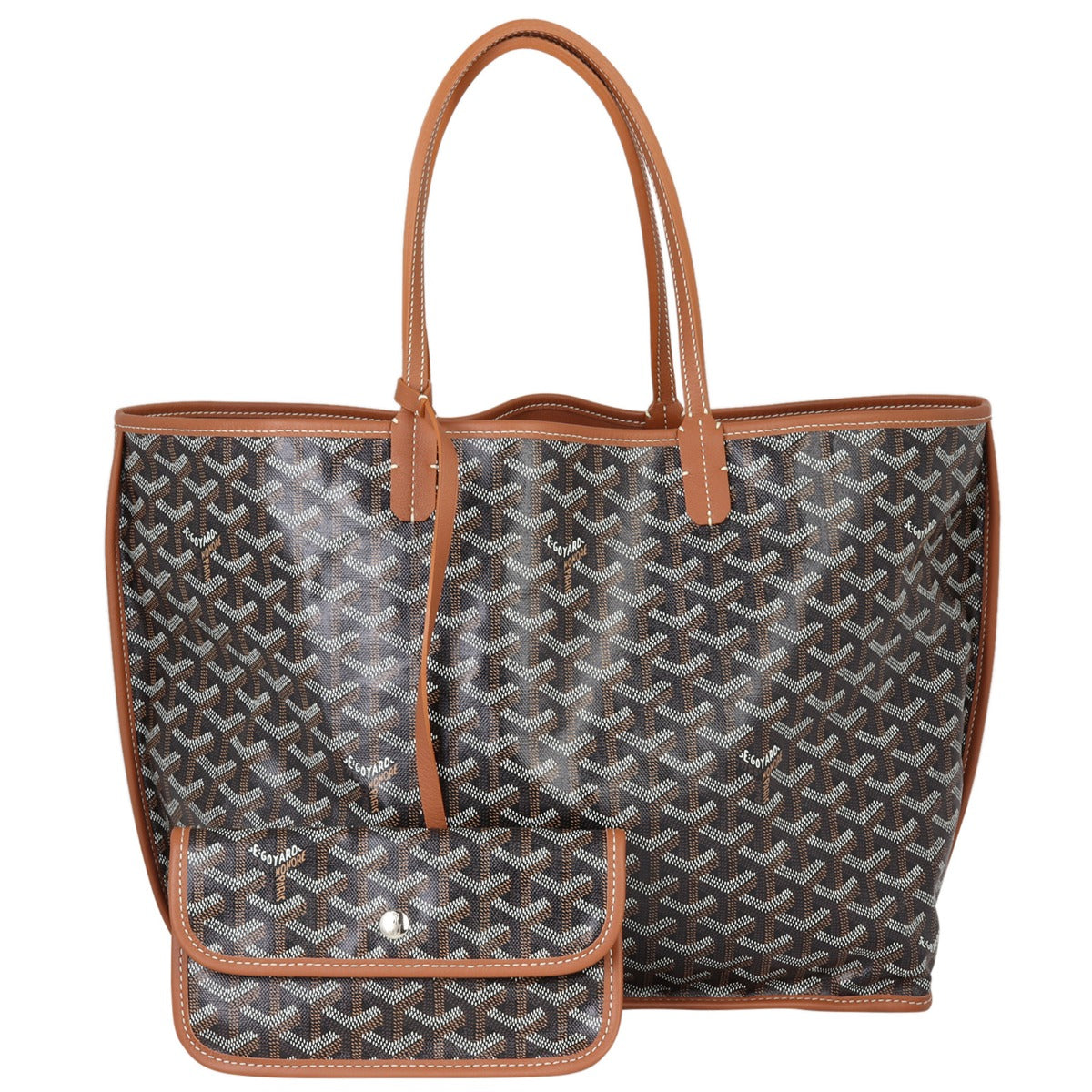 Goyard Anjou GM Goyardine Front With Pouch