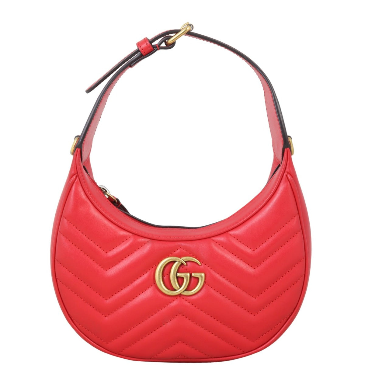 Gucci GG Marmont Half Moon Mini Shoulder Bag