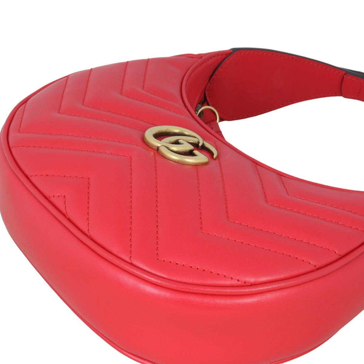 Gucci GG Marmont Half Moon Mini Shoulder Bag