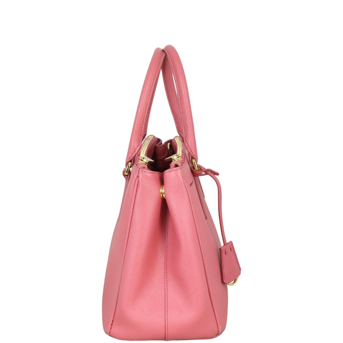 Prada Saffiano Lux Galleria Double Zip Tote Small