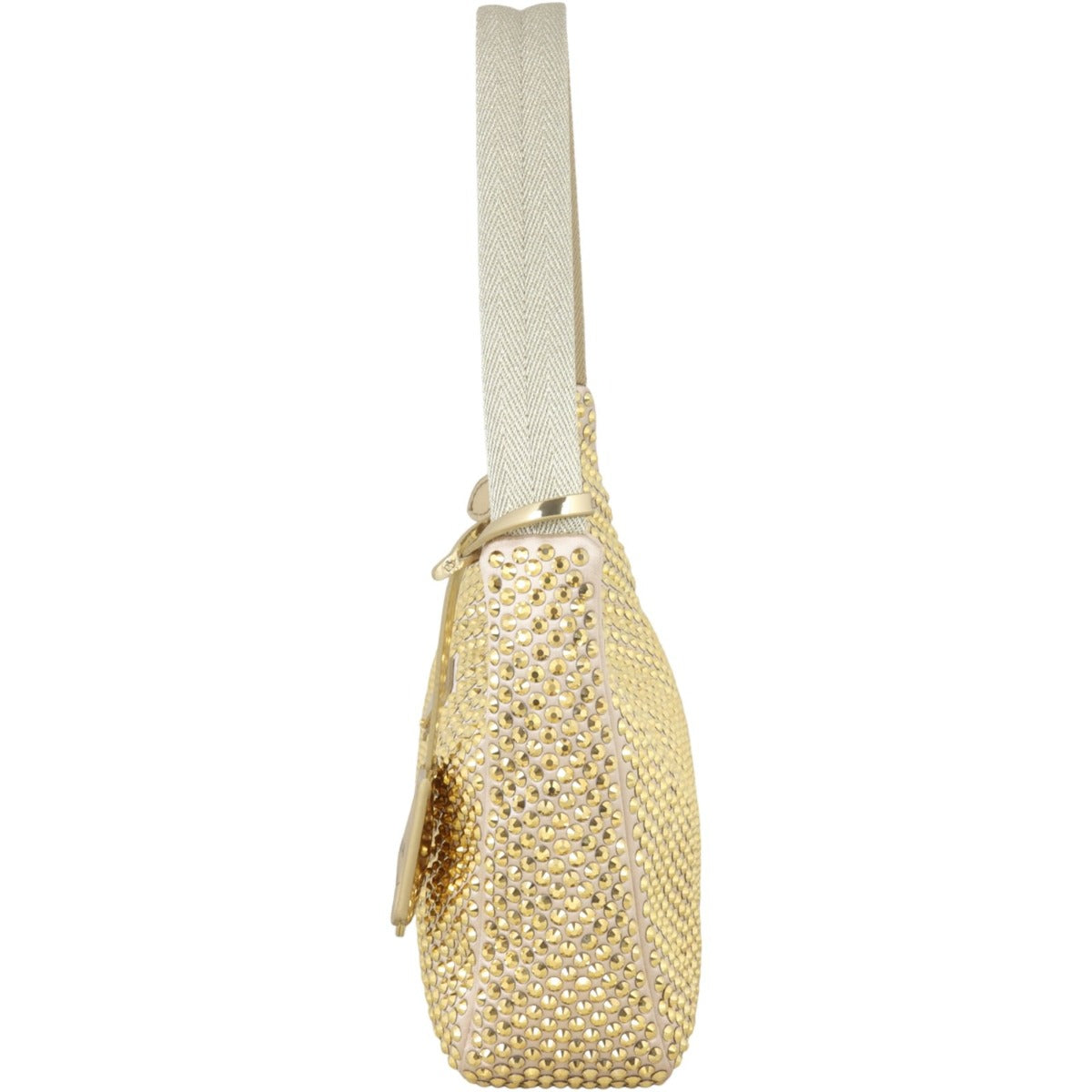 Prada Re-Edition 2000 Satin Crystal Mini Bag