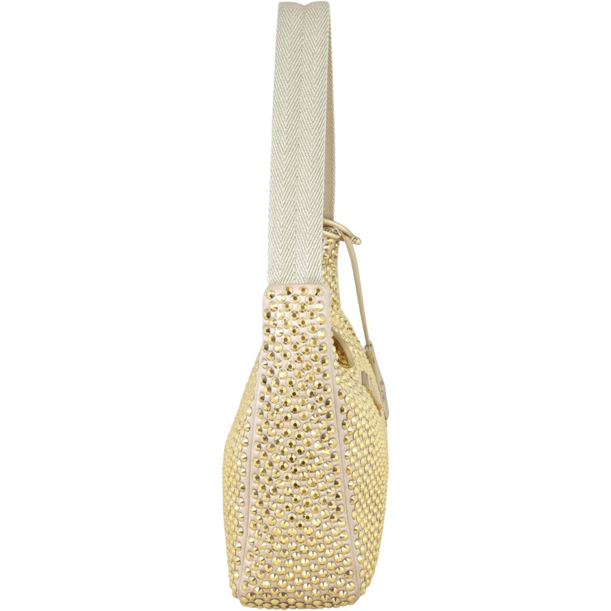 Prada Re-Edition 2000 Satin Crystal Mini Bag