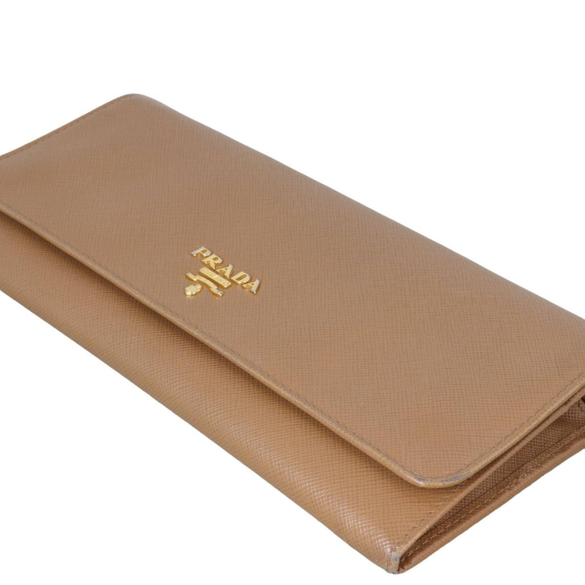 Prada Saffiano Metal Wallet on Chain