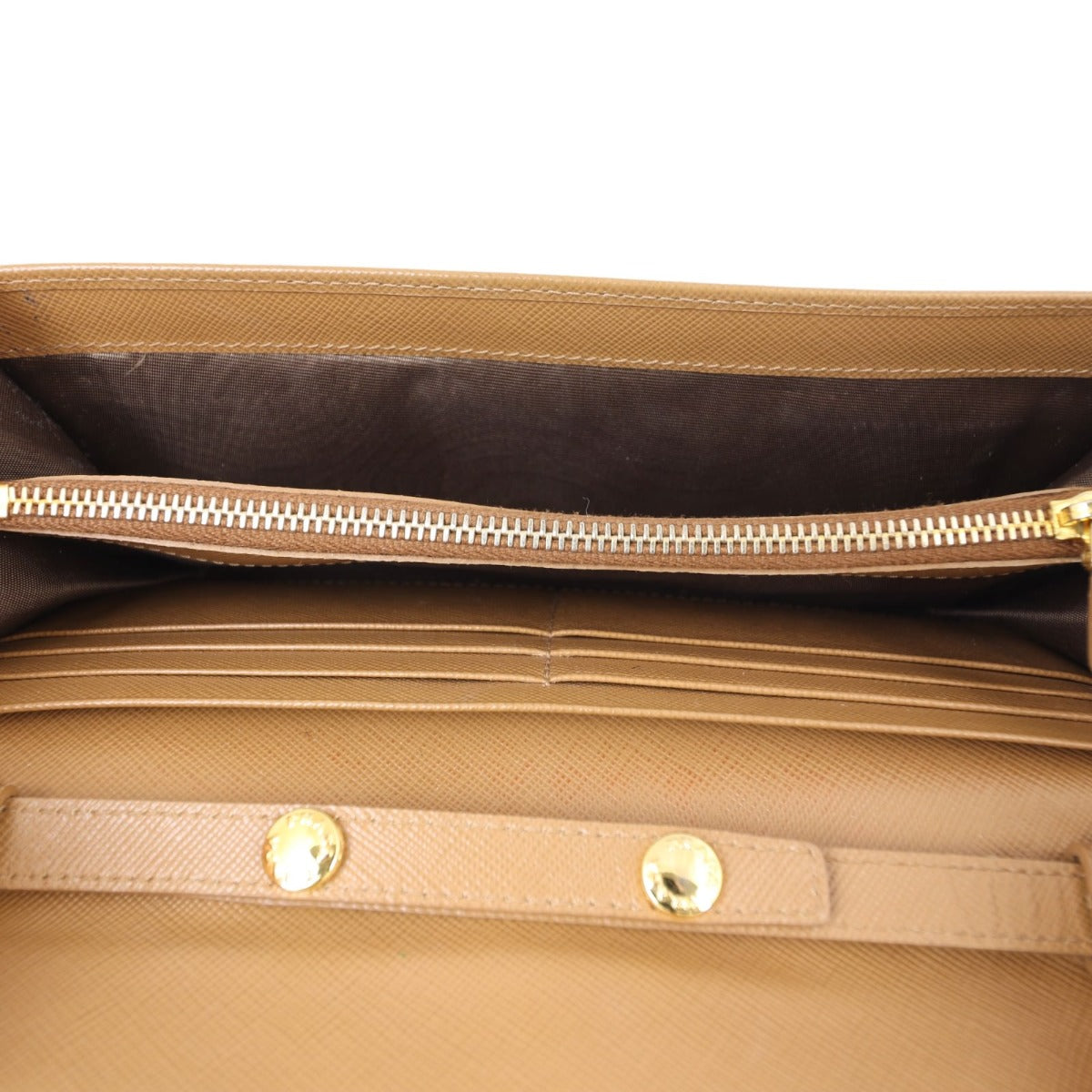 Prada Saffiano Metal Wallet on Chain