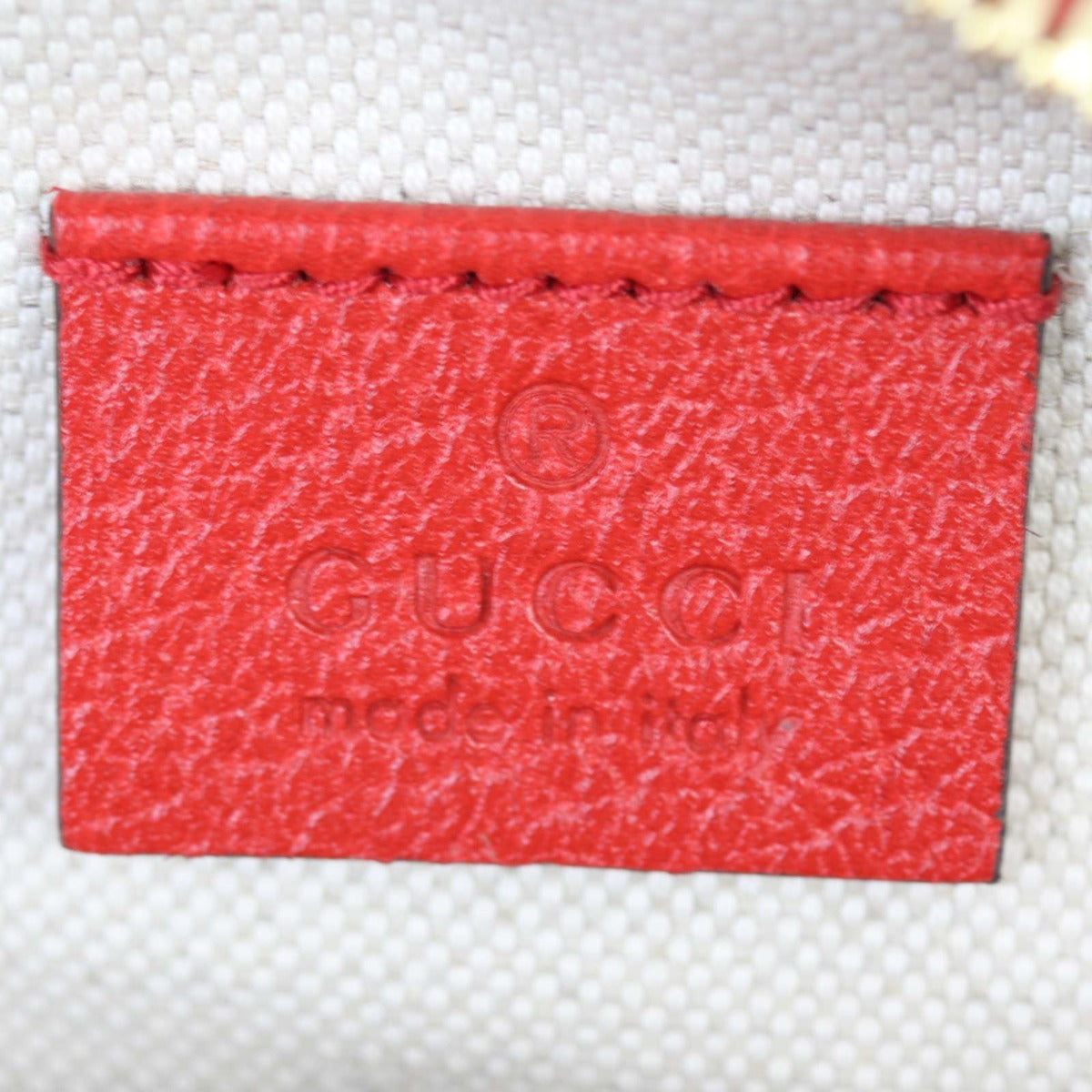 Gucci GG Supreme Apple Round Mini Shoulder Bag