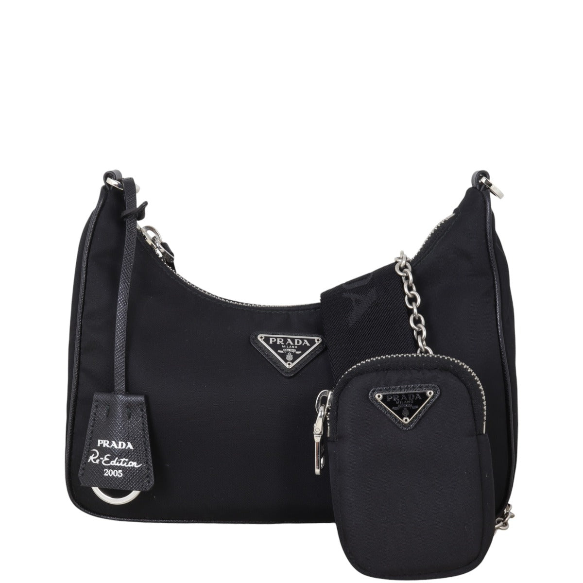 Prada Re-Edition 2005 Tessuto Shoulder Bag