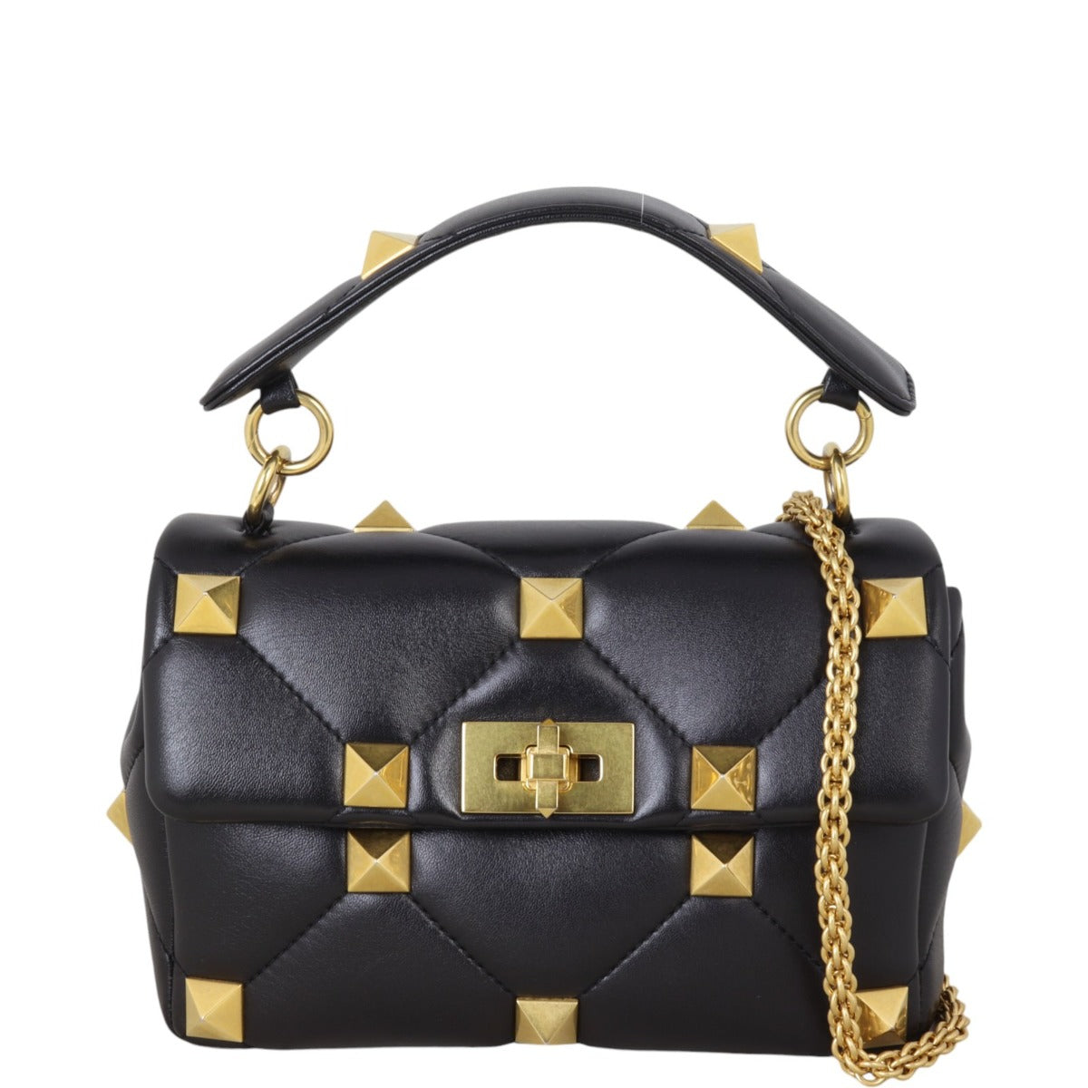 Valentino Roman Stud Shoulder Bag Medium