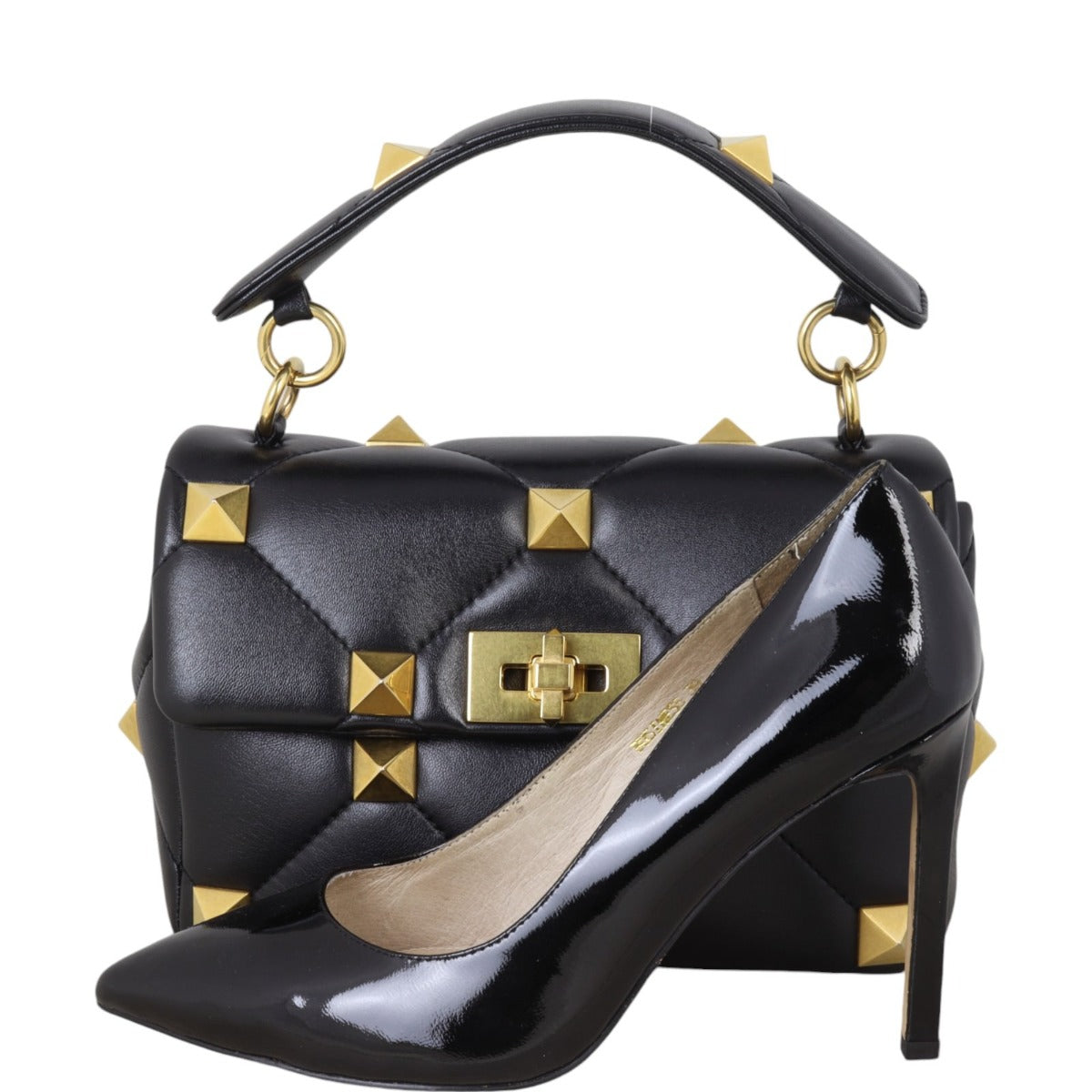 Valentino Roman Stud Shoulder Bag Medium