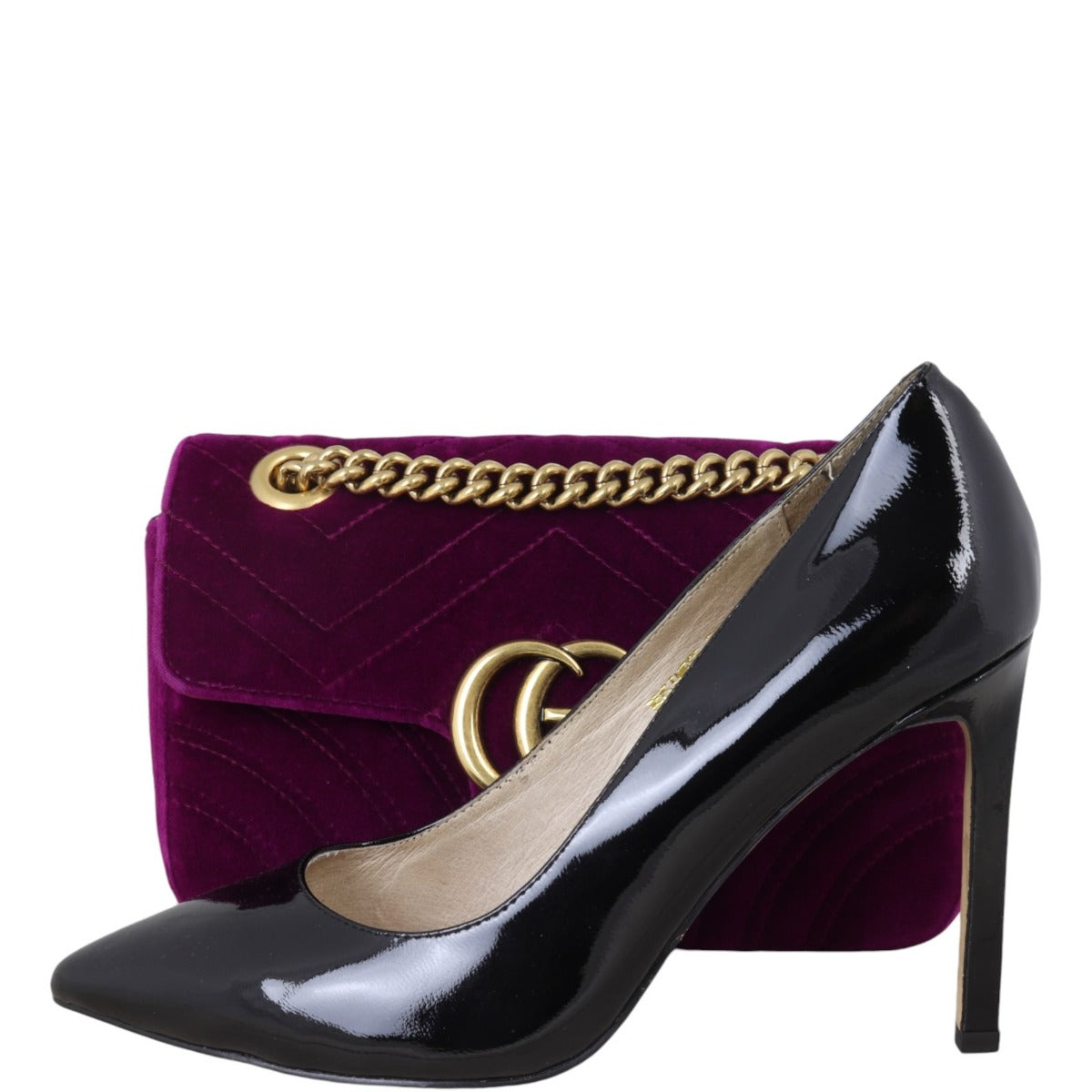 Gucci Marmont Velvet Mini Shoulder Bag