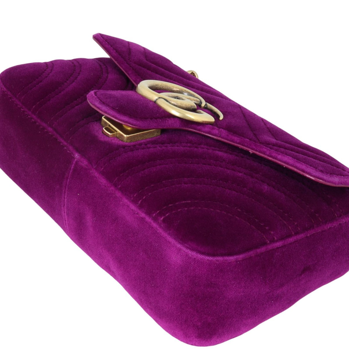 Gucci Marmont Velvet Mini Shoulder Bag