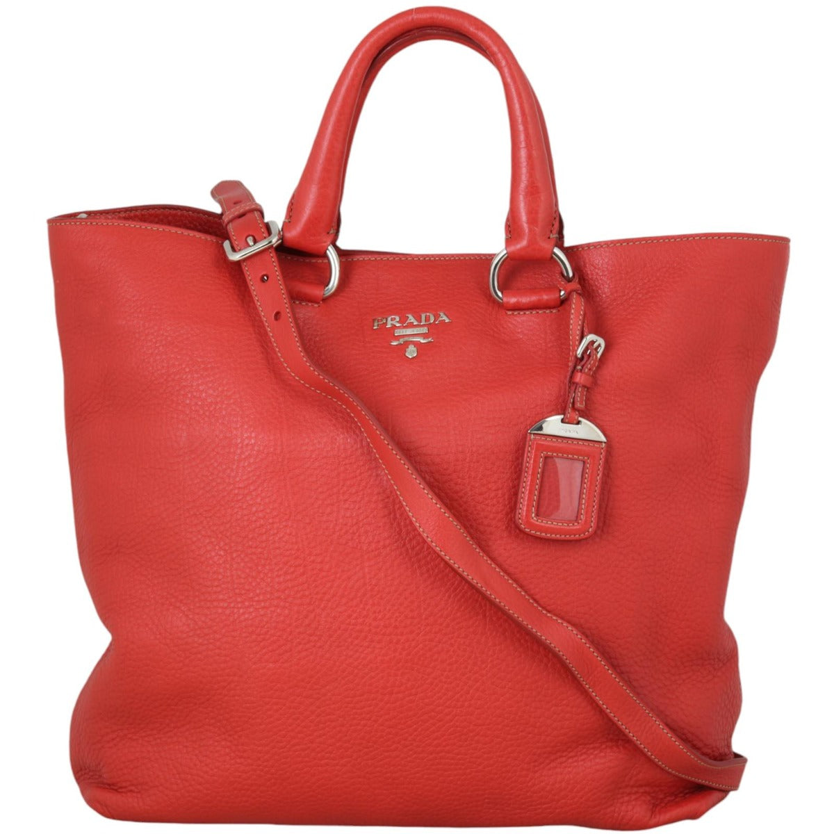 Prada Vitello Daino Tote