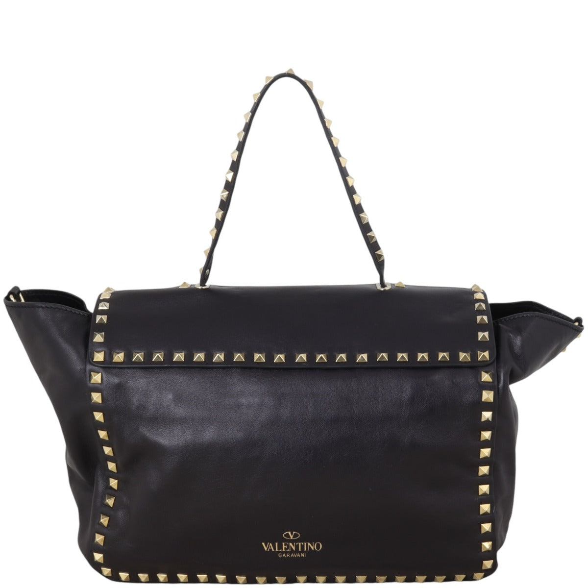 Valentino Rockstud Flap Tote