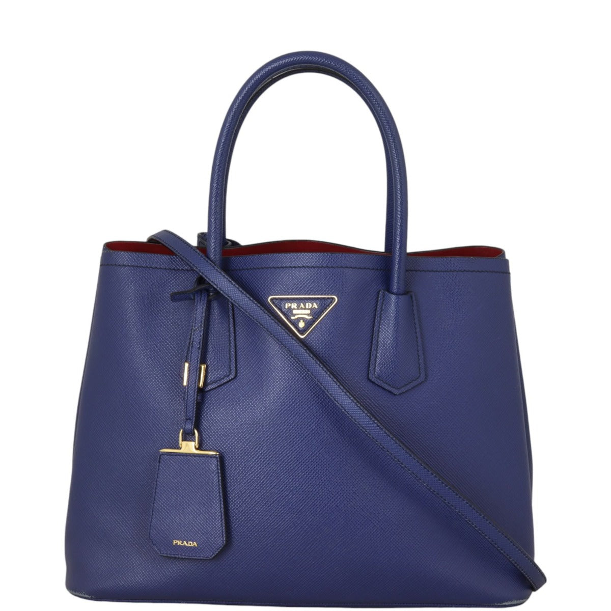Prada Saffiano Cuir Double Bag Medium