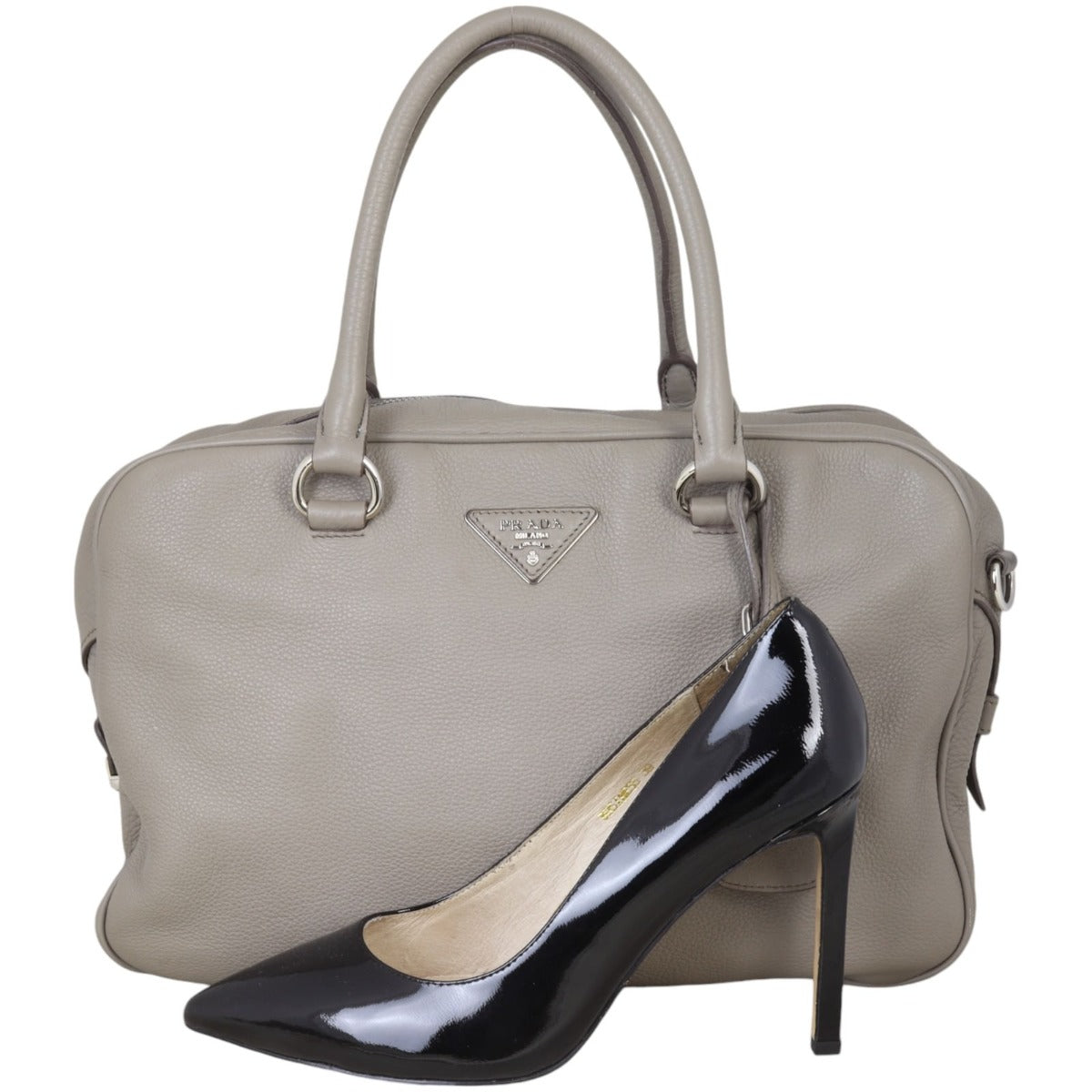 Prada Vitello Daino Bauletto Bag