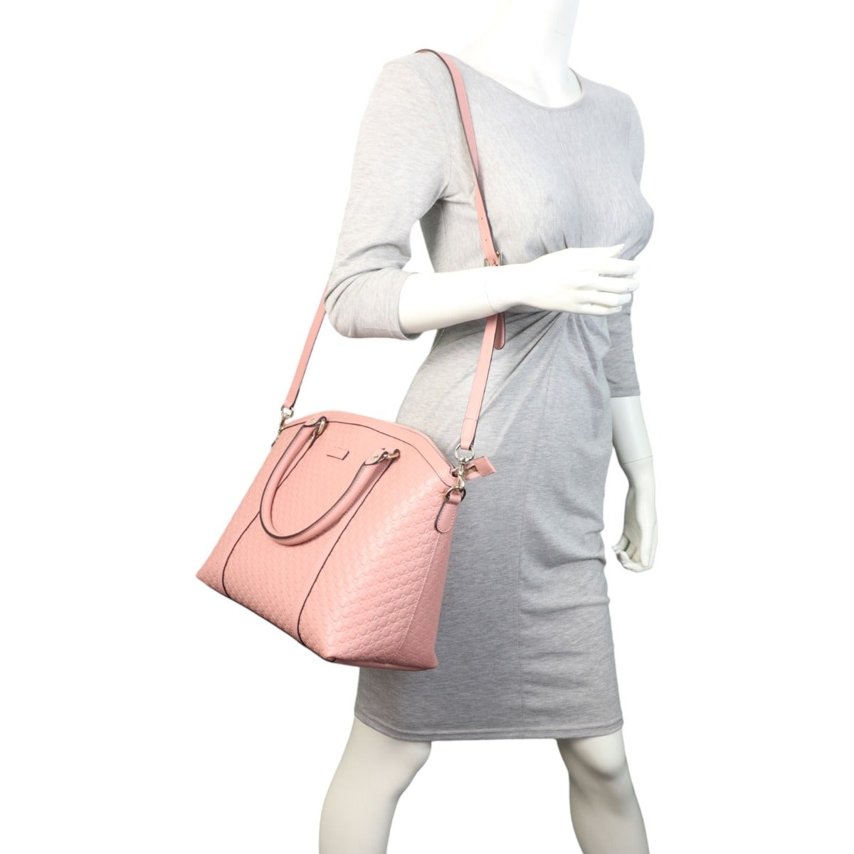 Gucci Microguccissima Zip Tote Large