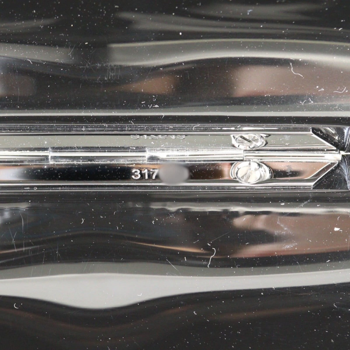 Gucci Aristographic Plexiglass Clutch